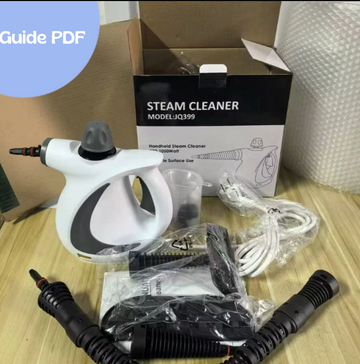 PDF-Anleitung: Dampfreinigung – Die 15-Minuten-Methode. Küche, Bad, Sofa